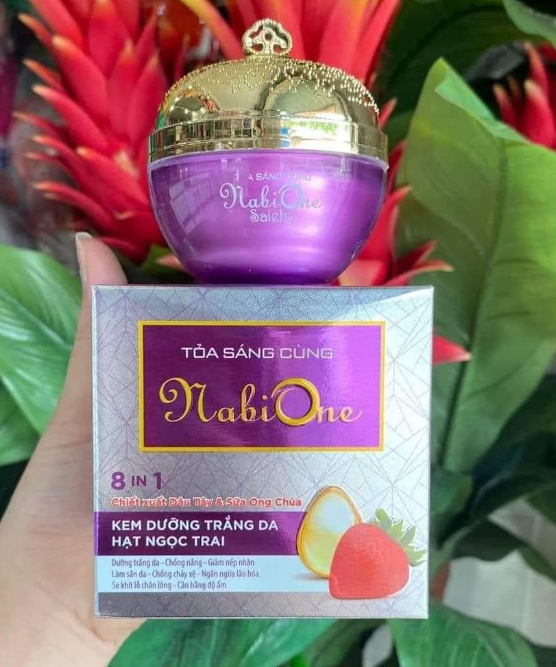 Kem nabi one dưỡng trắng da đa chức năng 8 in 1