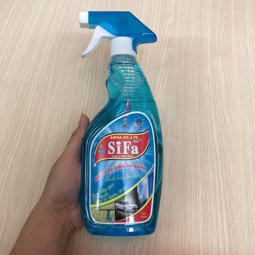 [HCM]Nước lau kính đa năng  SIFA net 650ml