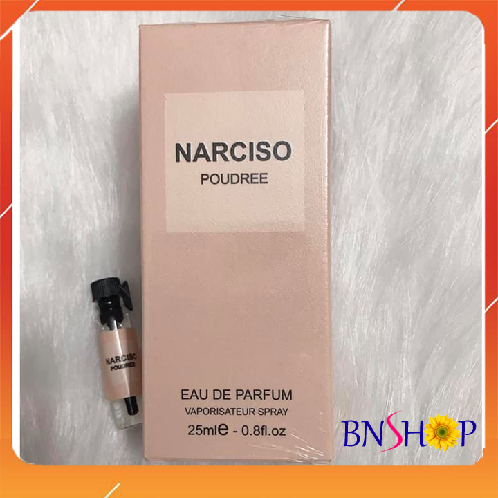 [HCM]Tinh dầu nước hoa Narciso Poudree - Dạng xịt 25ml