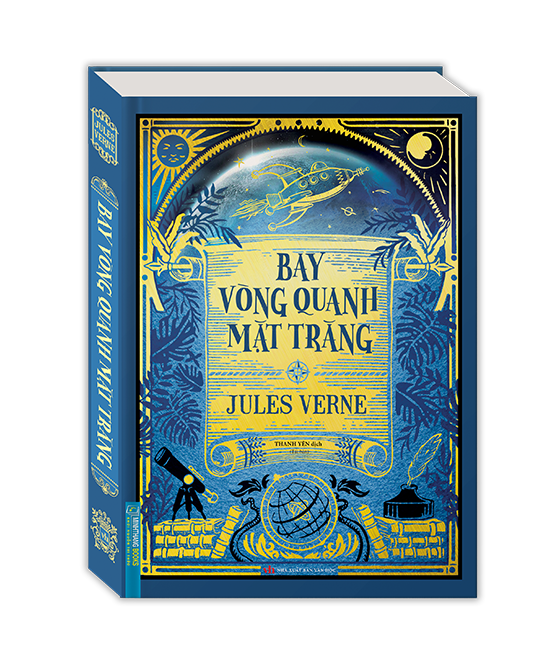Sách - Bay vòng quanh mặt trăng - tái bản