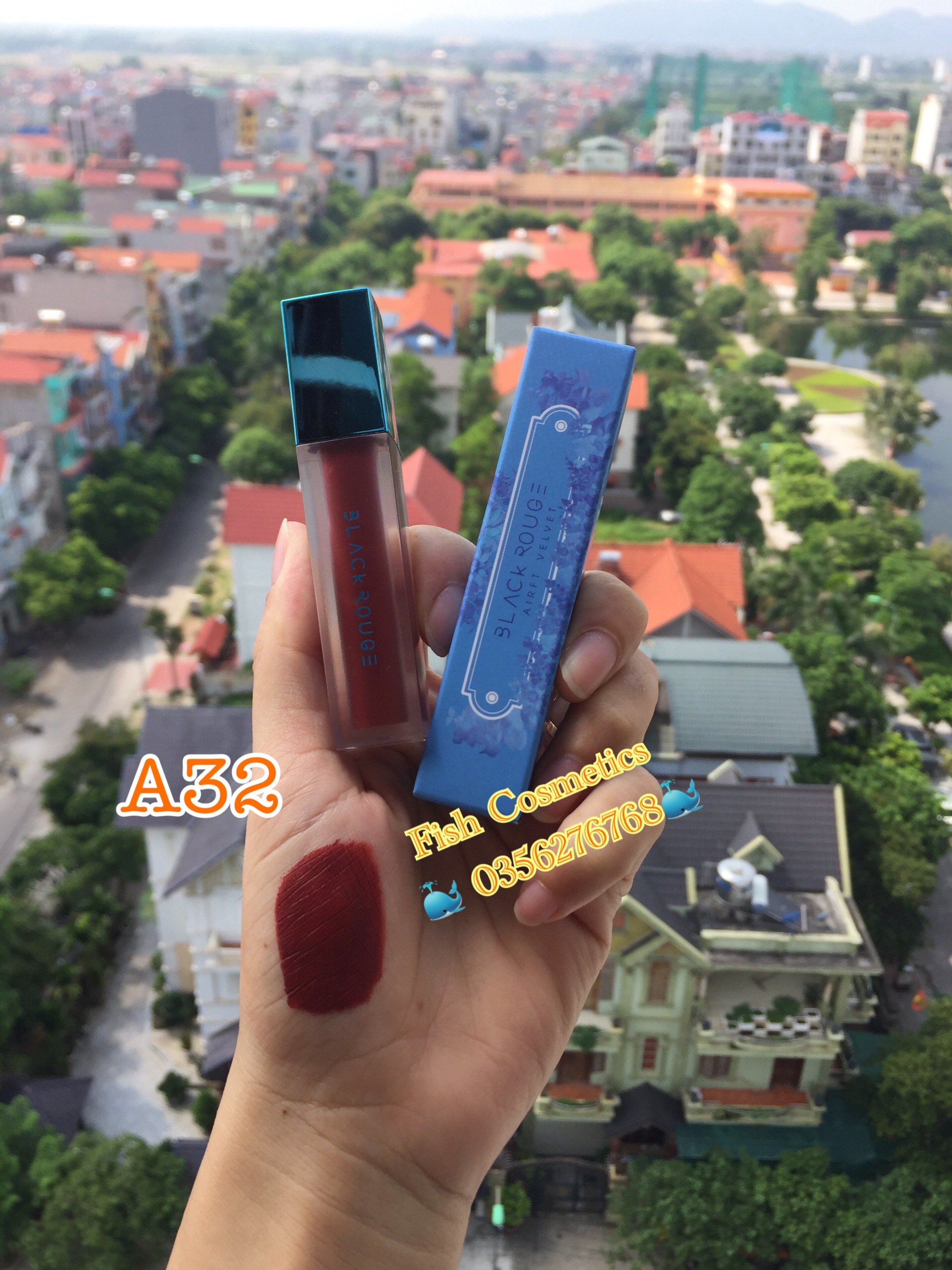 (Có Quà Tặng) Son Black Rouge Ver 6 Handmade Đẹp Lì