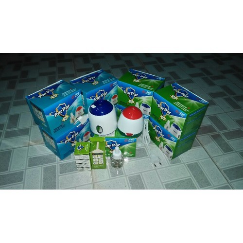 Máy đuổi muỗi parpar kèm 1 lọ tinh dầu parpar