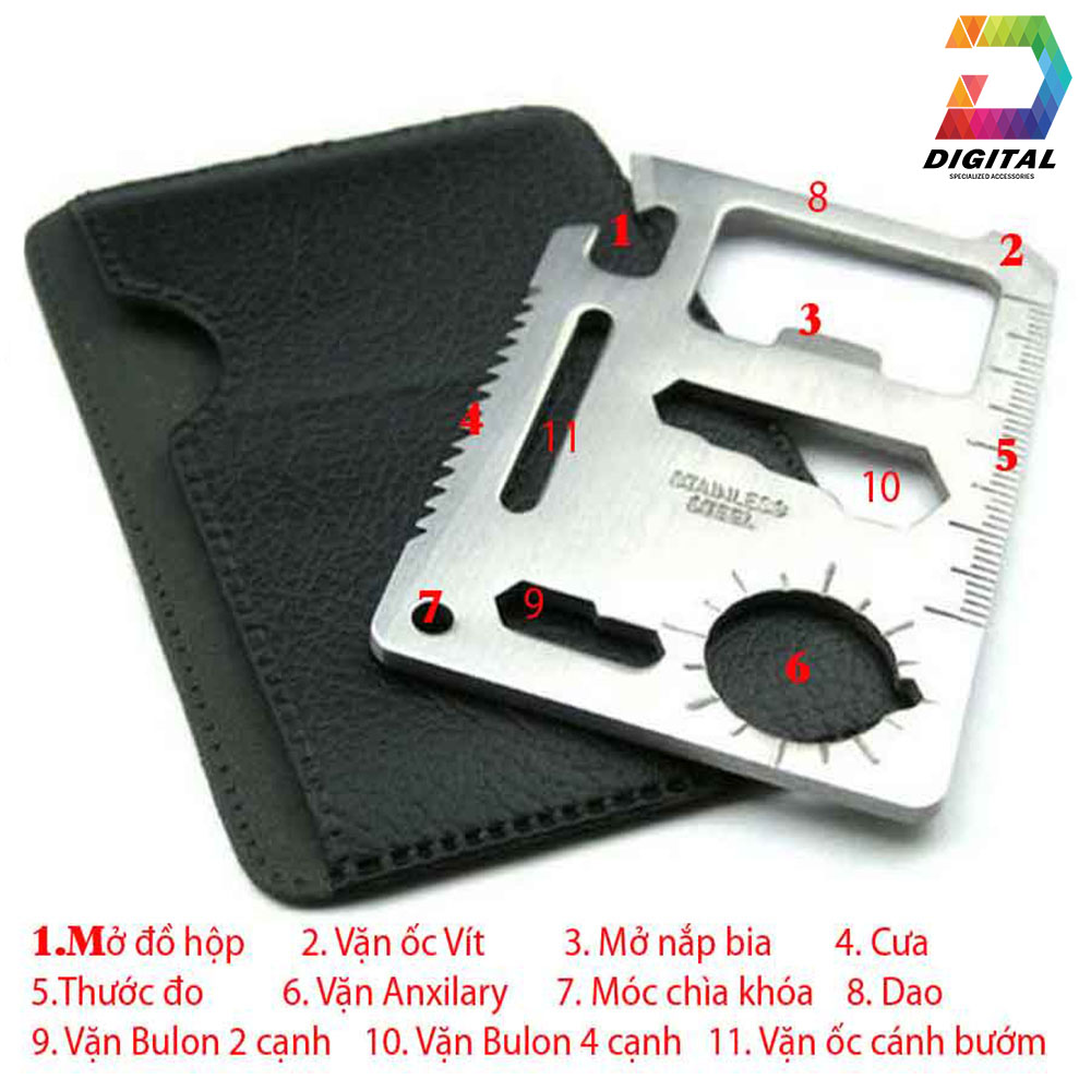 Miếng Thép Mini Đa Năng 12 Công Dụng