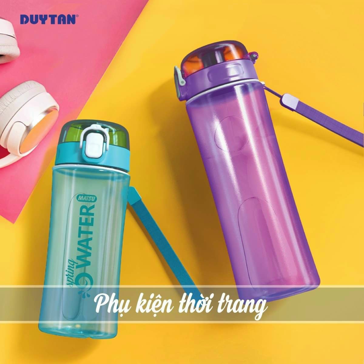 bình nước spring - bình nước thể thao 700ml