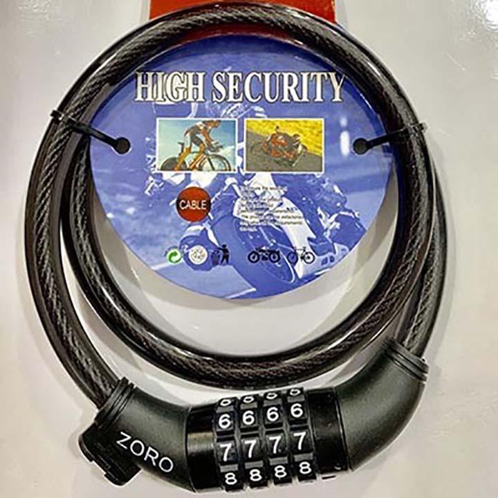 [HCM]Khóa dây SỐ Zoro 80cm mật khẩu