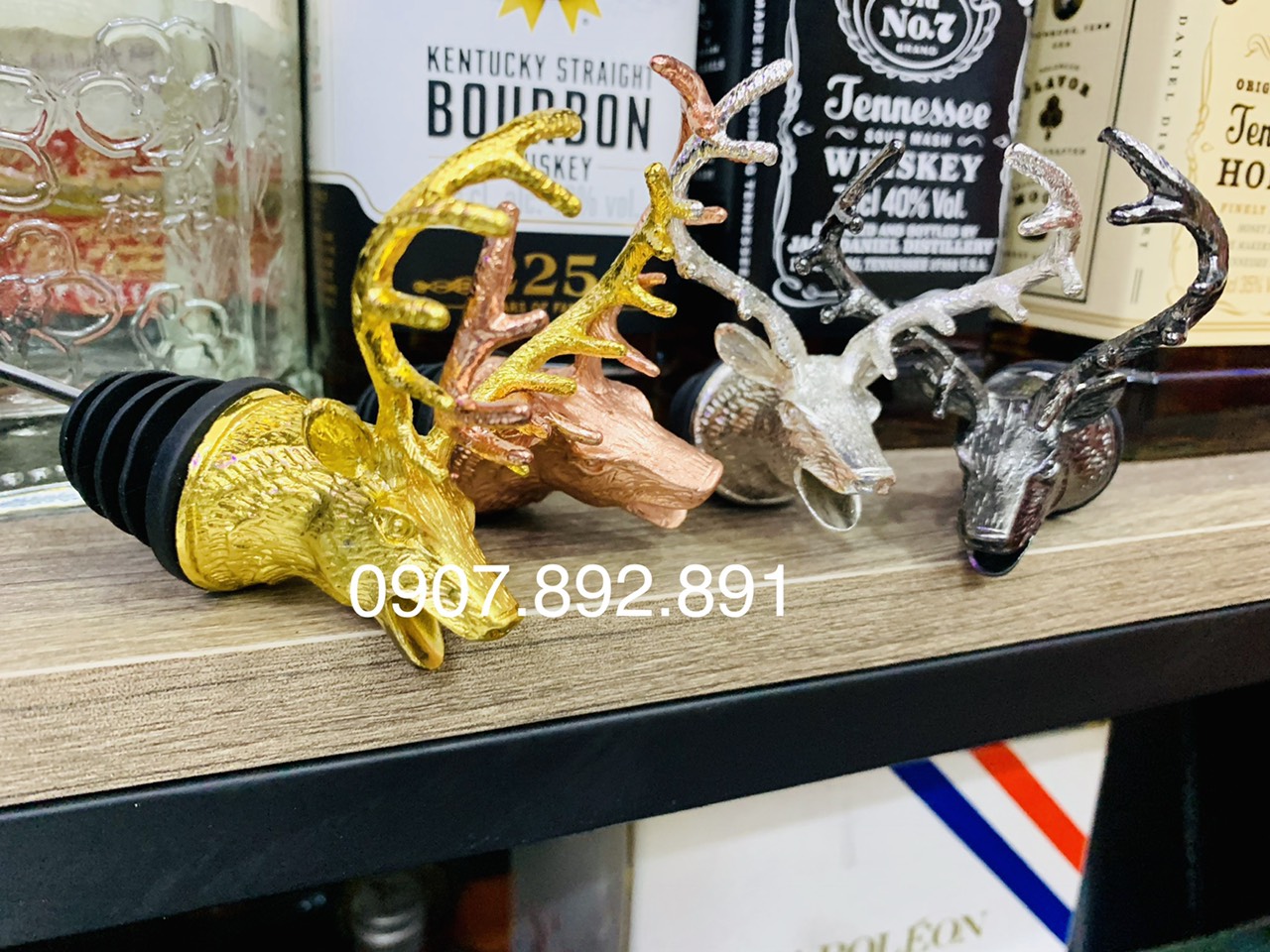 VÒI HƯƠU RÓT RƯỢU 4 MÀU