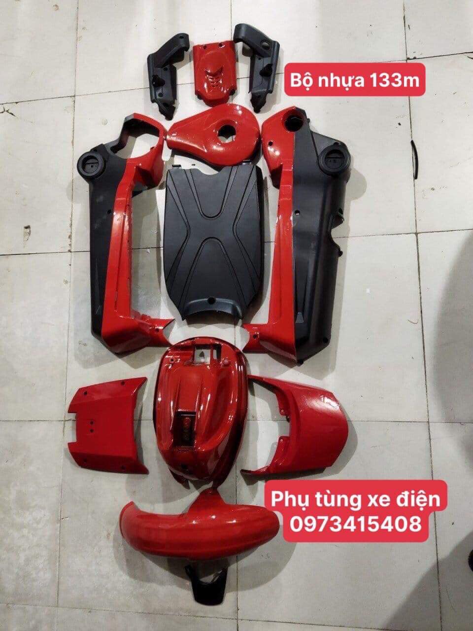 Tem xe 133M/ tem xe điện, xe đạp điện 133M