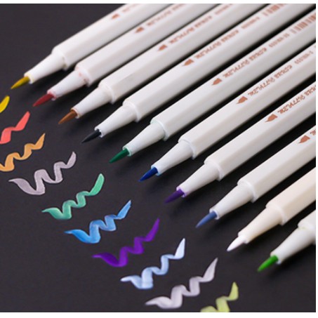[HCM]Bút Sta Metallic ngòi Brush