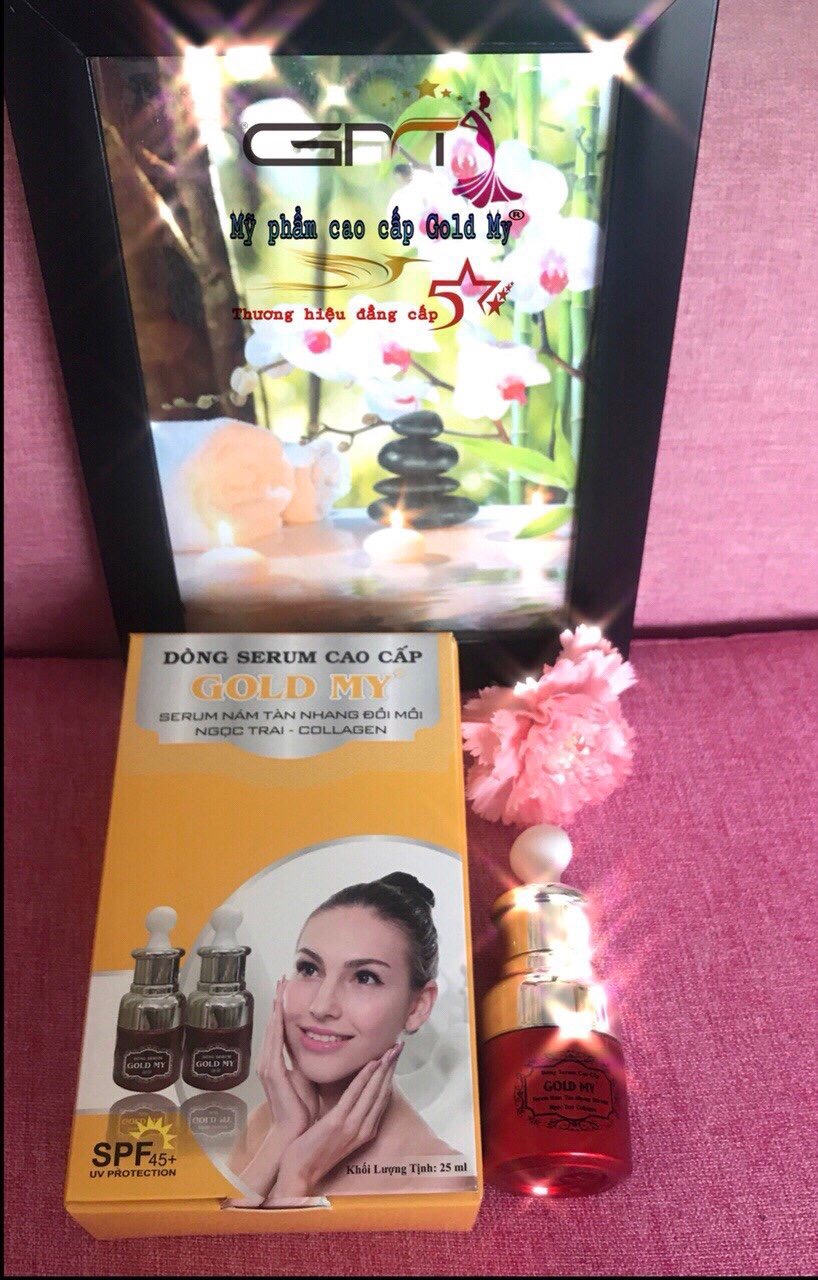 SERUM GOLD MY CAO CẤP 25ML (NÁM + TRẮNG DA + MỤN)