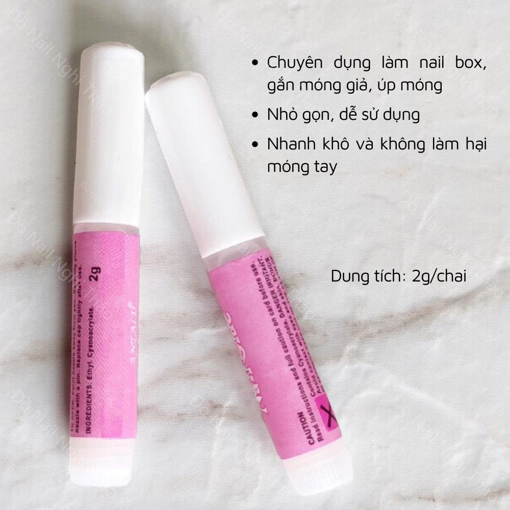 Keo dán móng mini nail box Nghi Thảo 2g