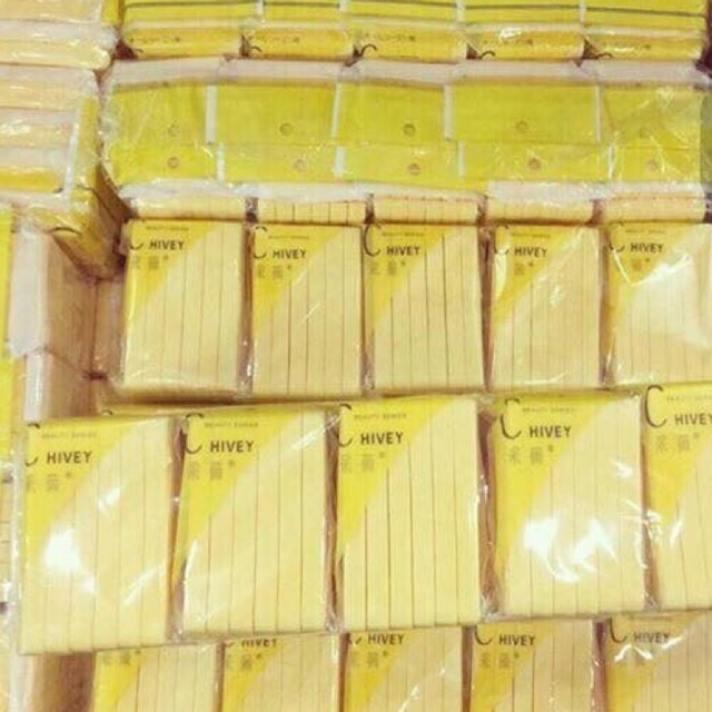 Bông nở rửa mặt Chivey_Bông tẩy trang