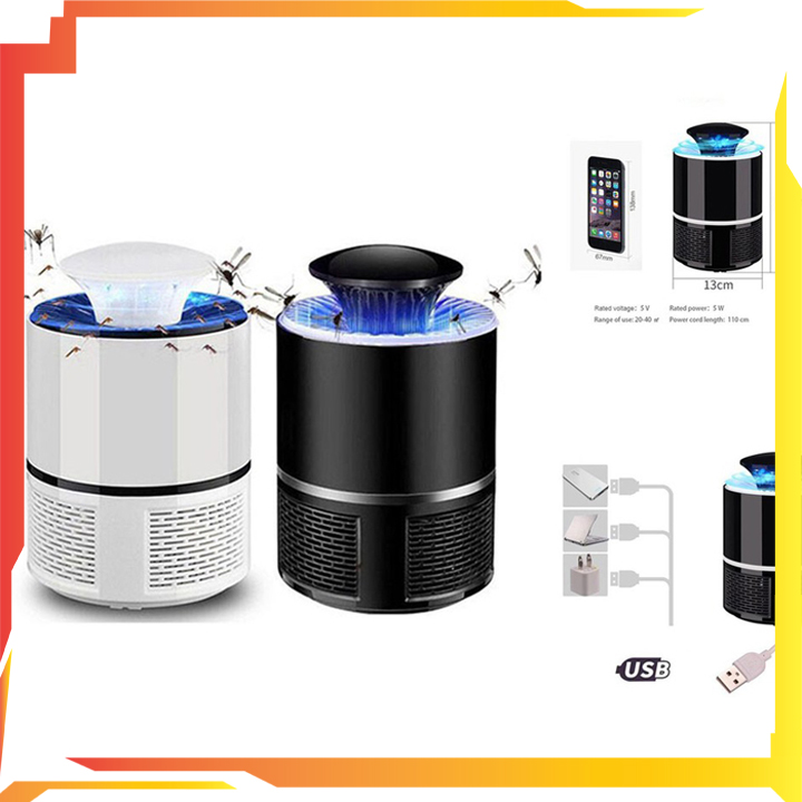 Đèn Bắt Muỗi Tự Động - Đèn Bắt Muỗi USB - Máy Bắt Muỗi Tự Động