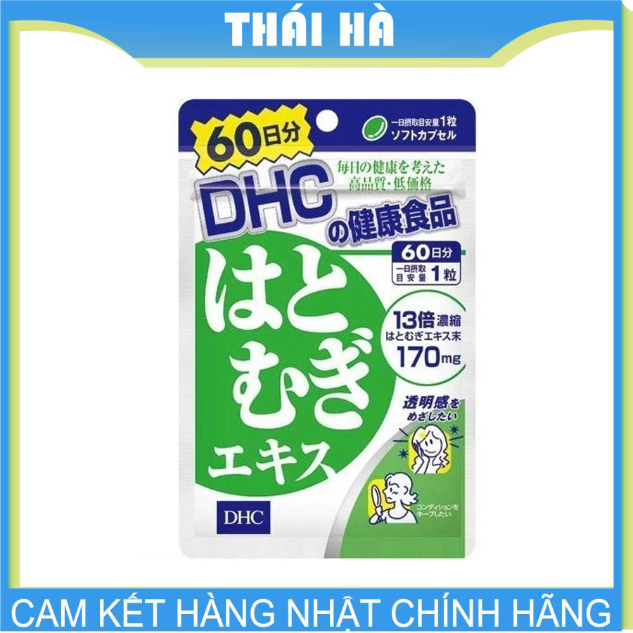 VIÊN UỐNG TRẮNG DA DHC NHẬT BẢN 60 VIÊN 60 NGÀY HỖ TRỢ TRẮNG DA LÀM ĐẸP DA