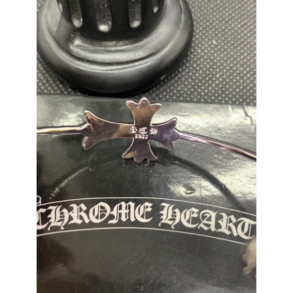 Vòng tay, cuff Chrome Heart bạc fullbox sang trọng