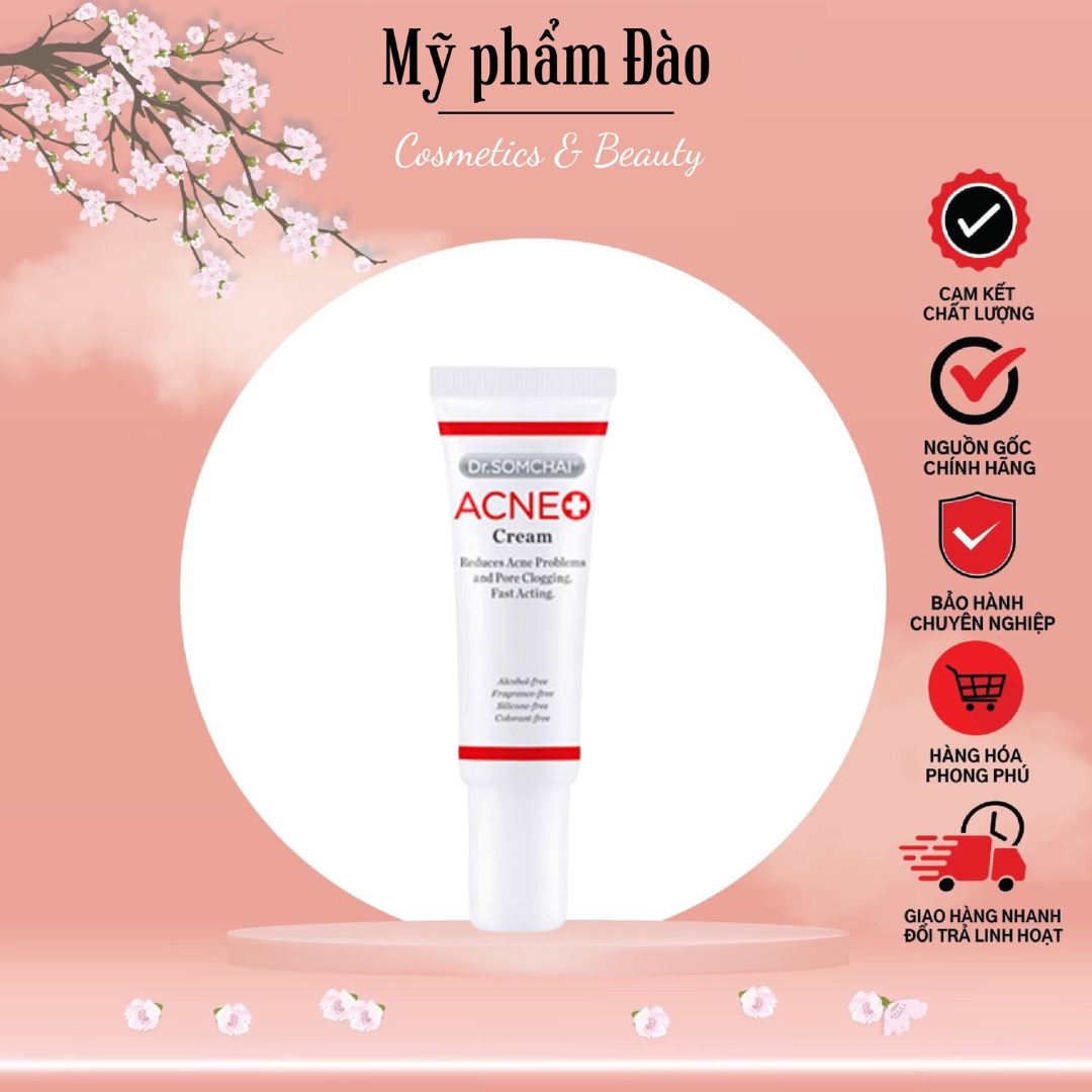 Dr.somchai acne cream mụn giảm thâm 15g