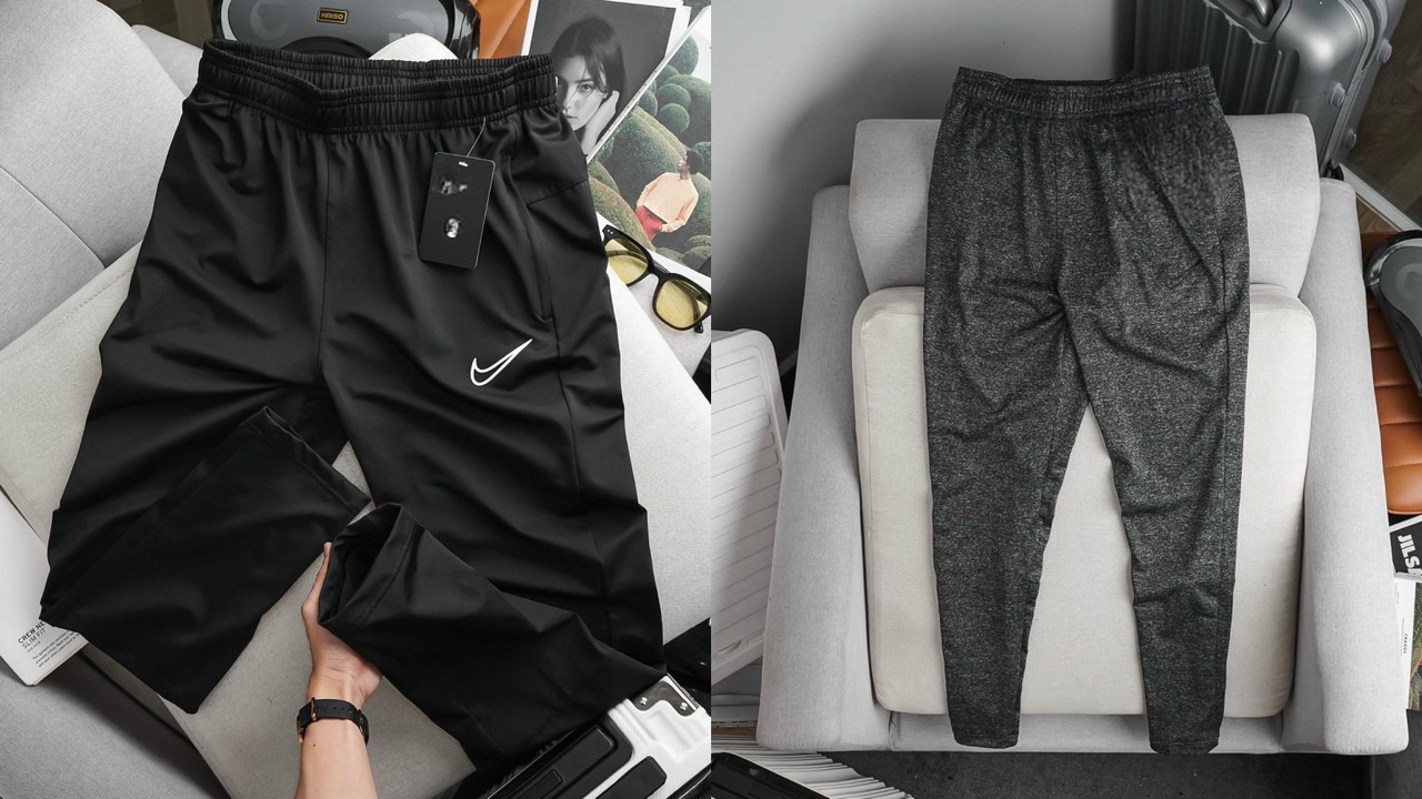 (bigsize) Quần thun dài trơn bigsize form 80kg - 130kg