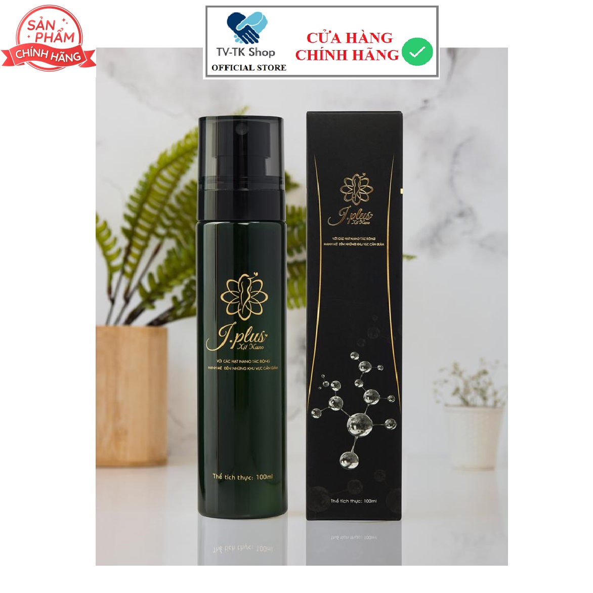 Xịt Tan Mỡ Cao Cấp J.PLUS 100ml - Mẫu mới