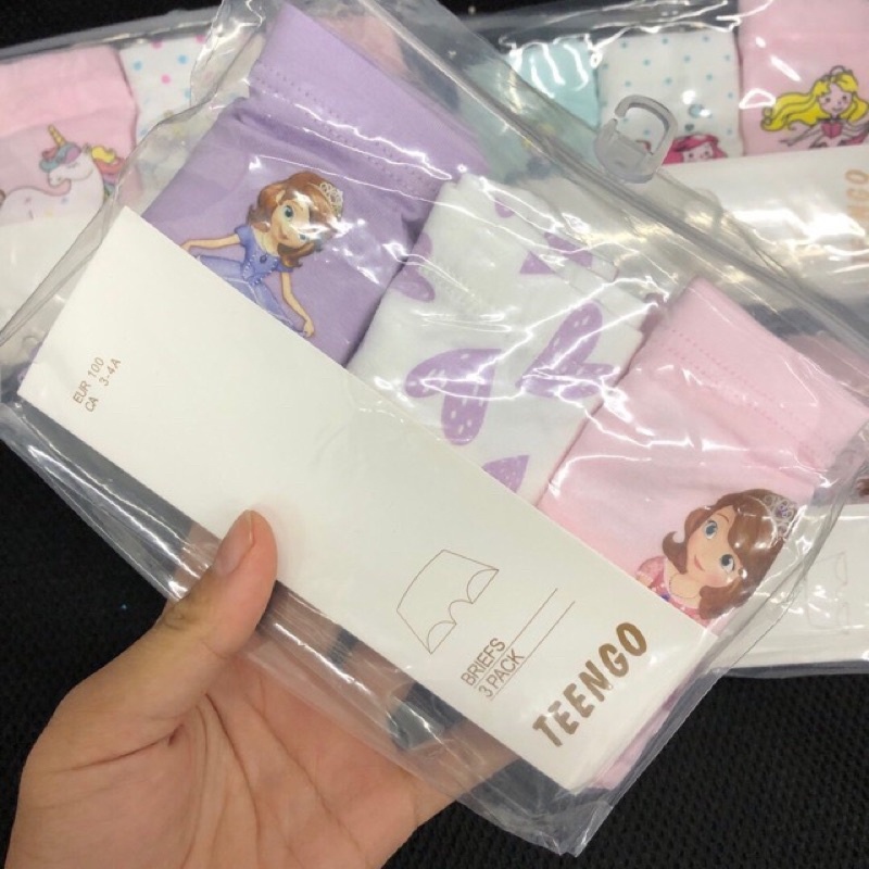 Set 3 quần chip đùi Teengo