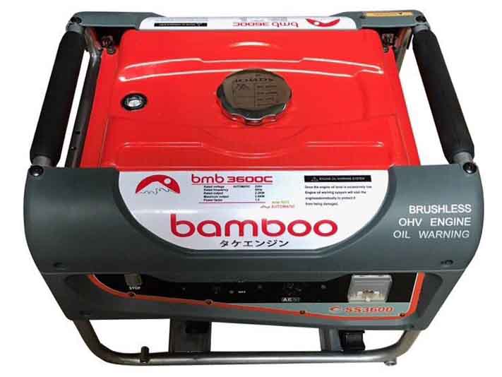 Máy Phát Điện Chạy Xăng 2.5kw Bamboo 3600C