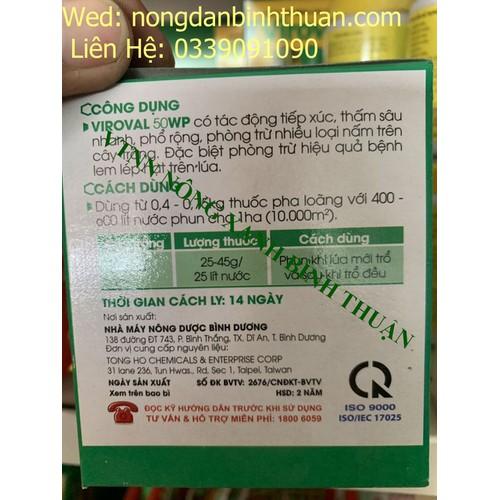 Viroval 50wp Đặc trị nấm bồ hóng thanh long