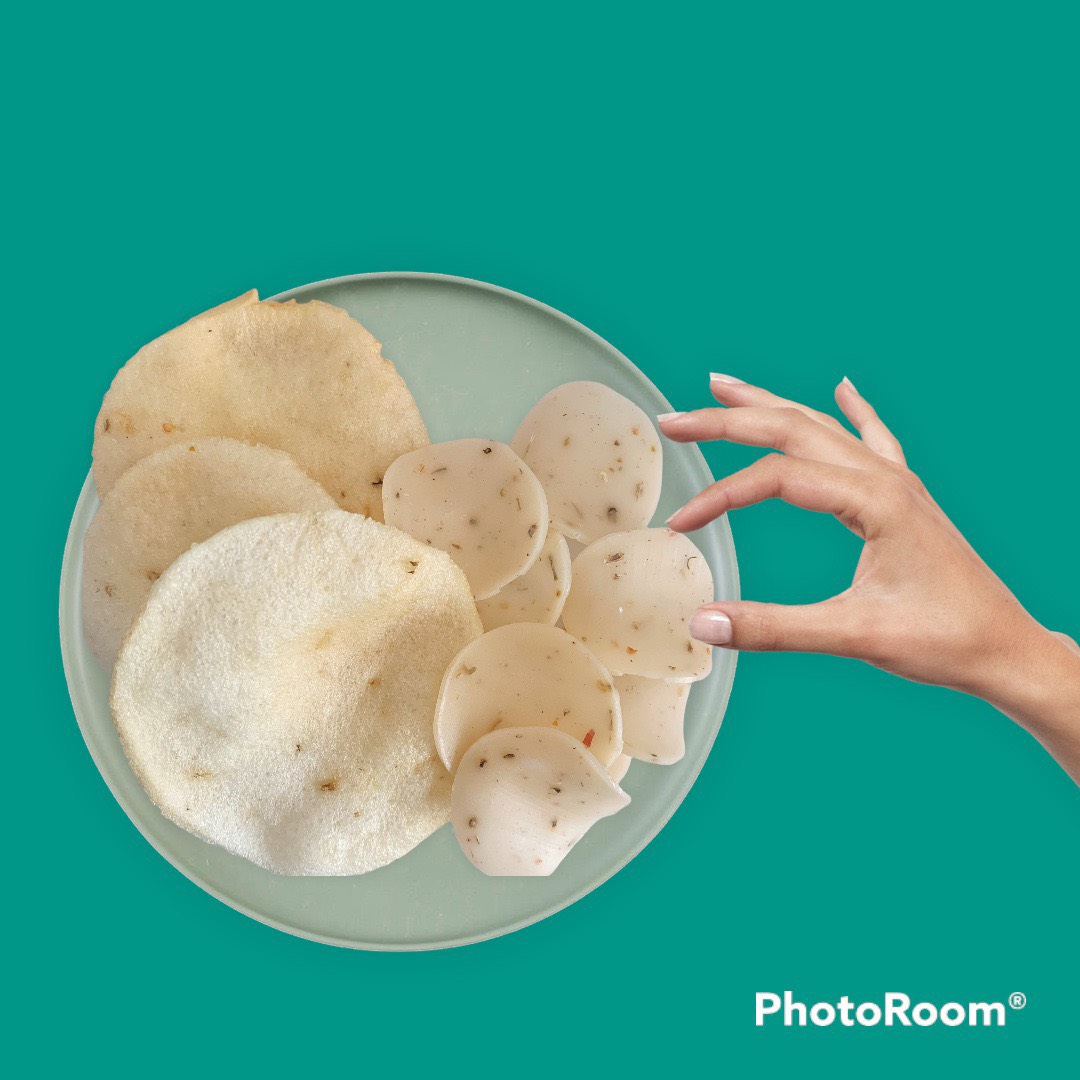 1Kg Bánh phồng tôm tiêu hành ớt Sa Đéc