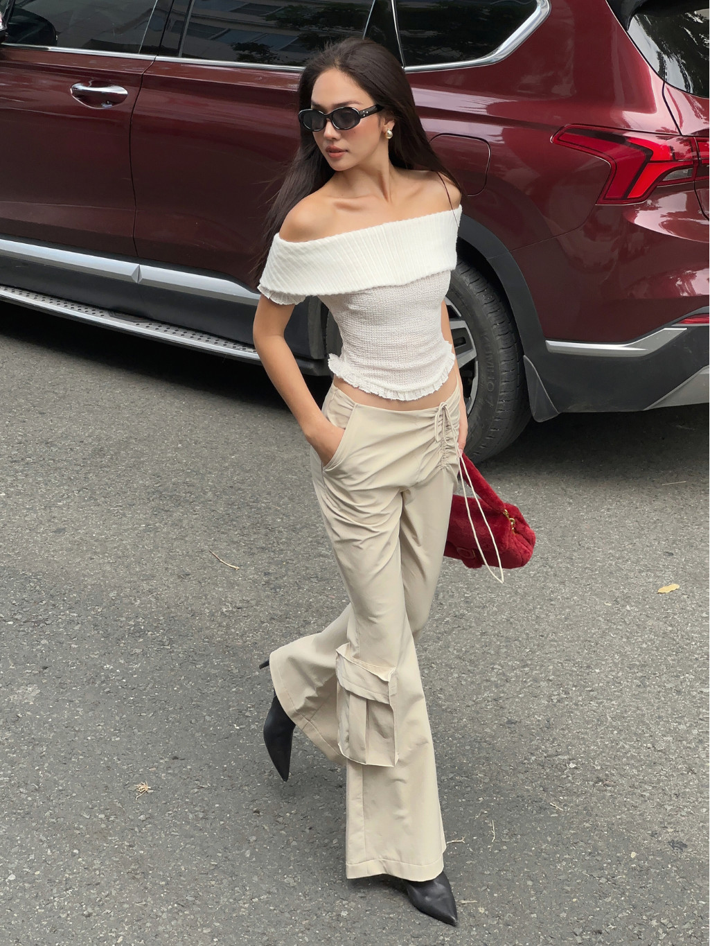 COCO SIN - Quần Kaki Dù Rút Dây