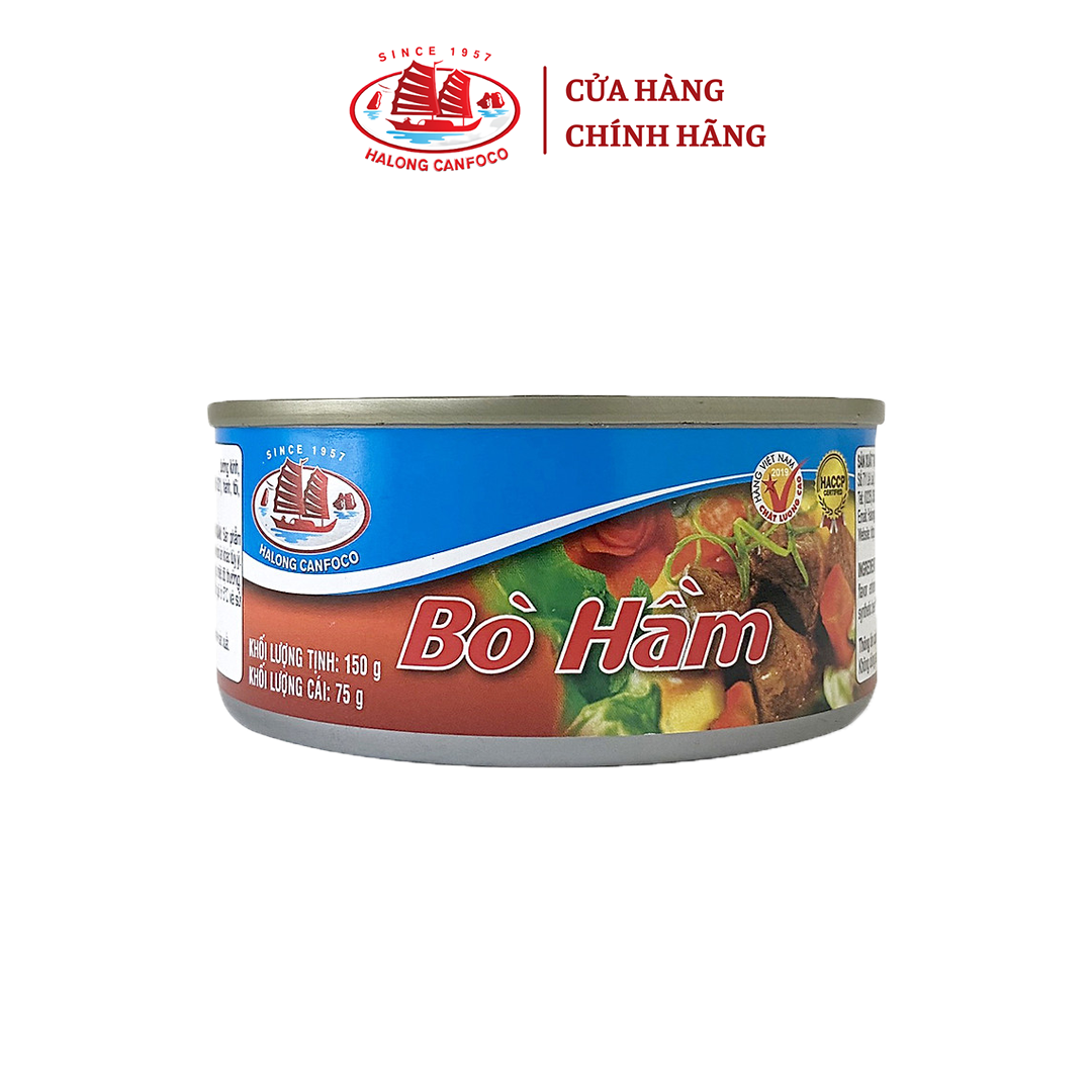 Thịt bò hầm 150g - Đồ Hộp Hạ Long