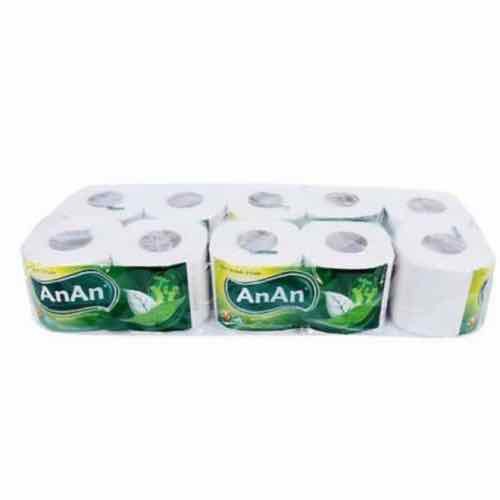 Lốc 10 cuộn giấy ăn anan