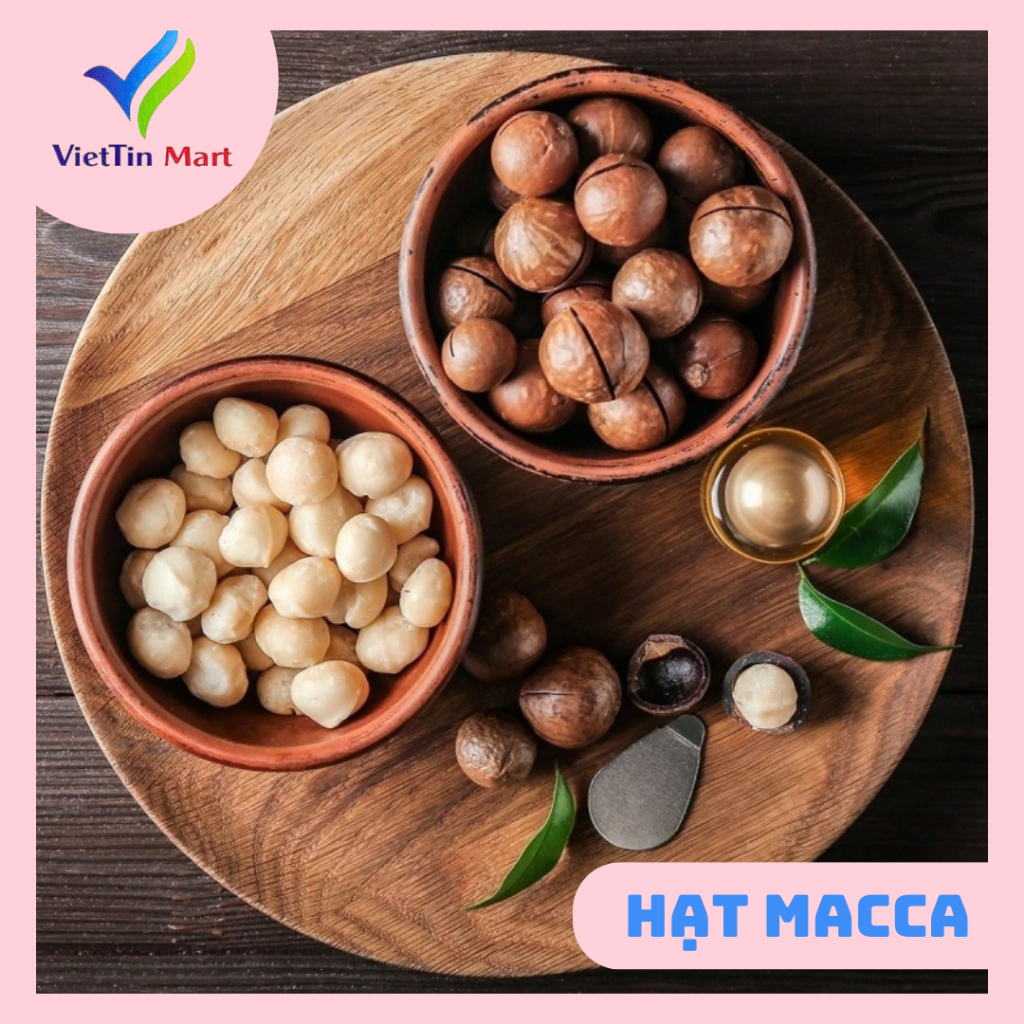 500GR_ Hạt Macca chưa tách vỏ -Viettin Mart