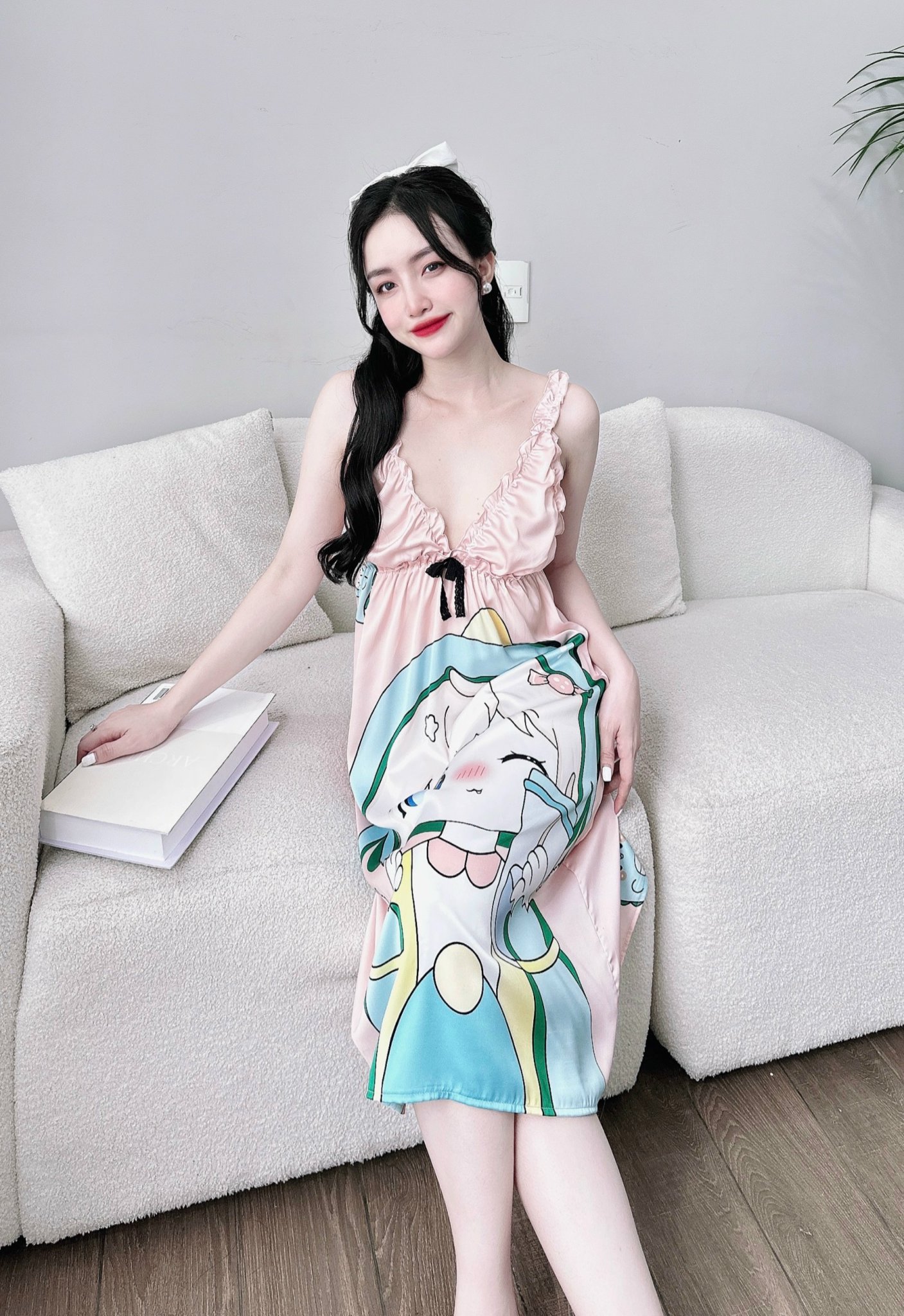 [HCM]VN1523 VÁY CÔNG CHÚA DÂY NƠ
