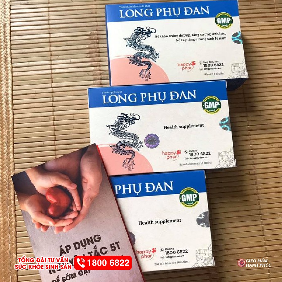 Combo 3 Hộp Long Phụ Đan Tiết Kiệm 120K