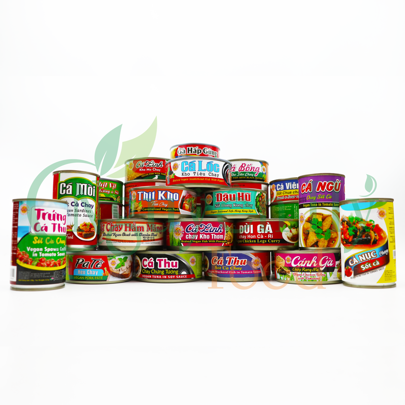 Thịt Kho Tàu Chay Âu Lạc _ 150g (Đồ hộp chay Âu Lạc _ Thực phẩm chay)