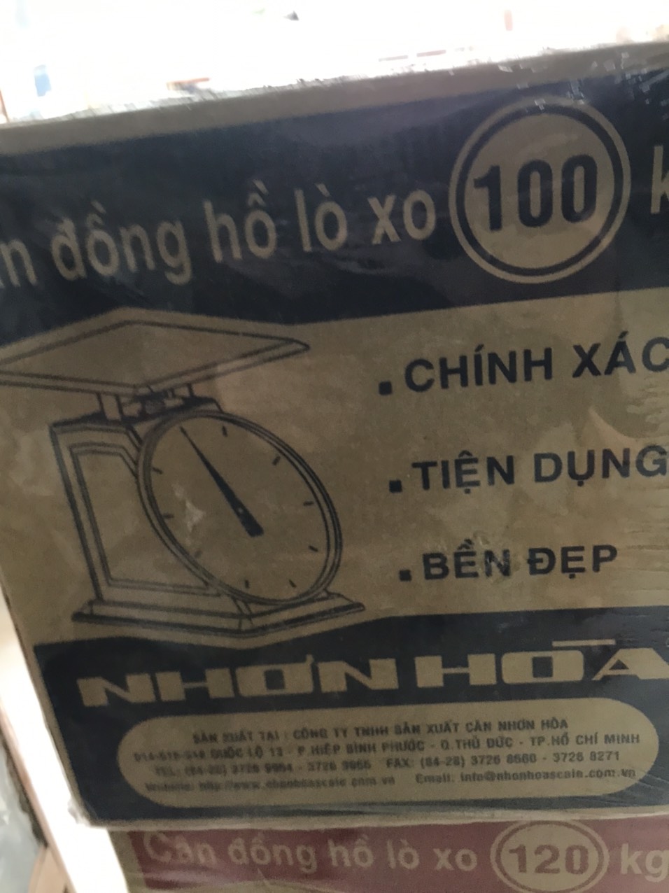 Cân đồng hồ 100Kg