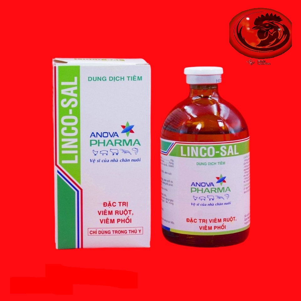 COMBO 2 CHAI LINCOSAL 100CC khò khè, xỗ mũi cho gà đá 100ml