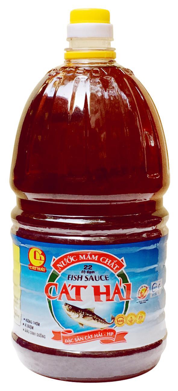 Nước Mắm Cát Hải Mắm Chắt - Can 2 lít