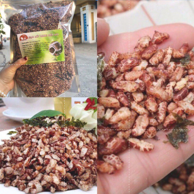 Cốm Gạo Lứt Mầm Ngok Linh - Bịch (500gram)