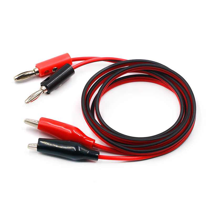 Dây Jack bắp Chuổi sang kẹp cá sấu dài 1m