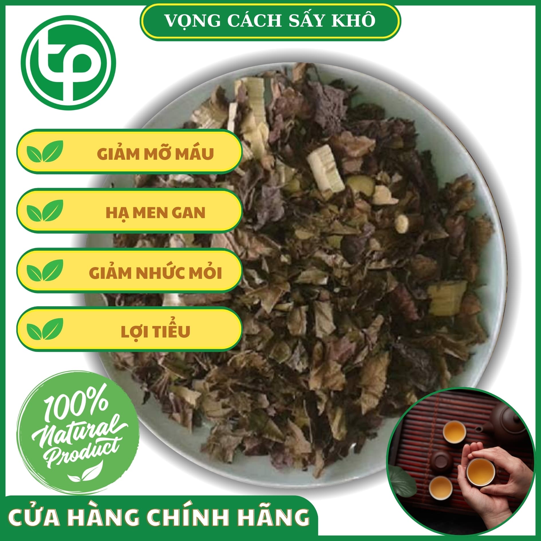 Cây vọng cách khô 1kg - tấn phát