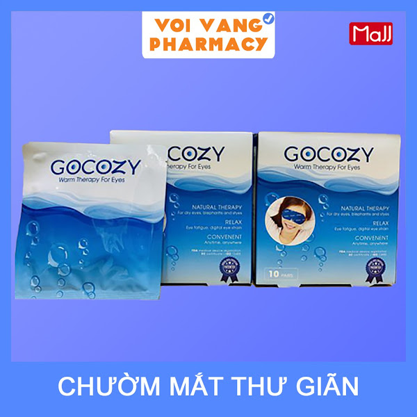 Chườm ấm mắt Gocozy - Hộp 10 cái
