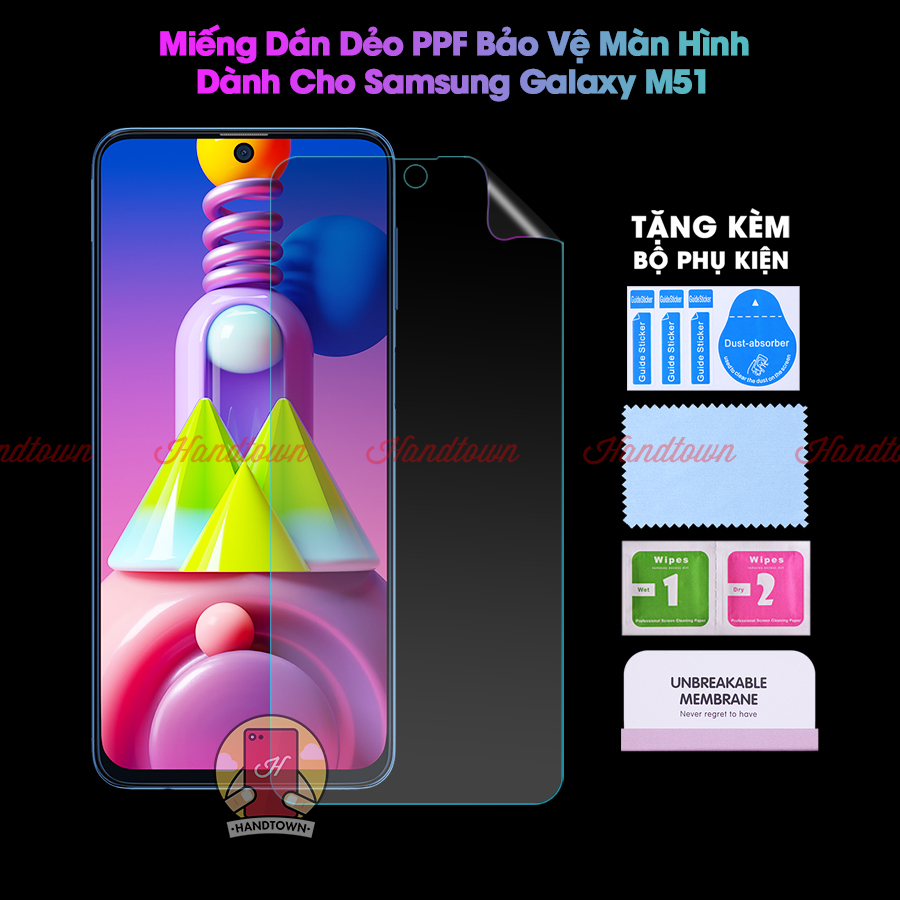 Miếng dán màn hình ppf samsung galaxy m51