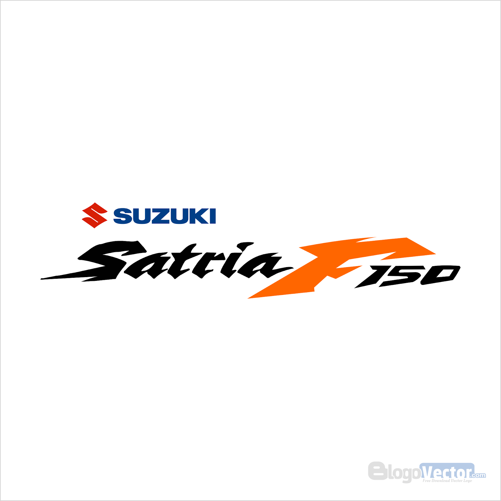 Tem Suzuki Satria F150 V1 - Tặng Logo