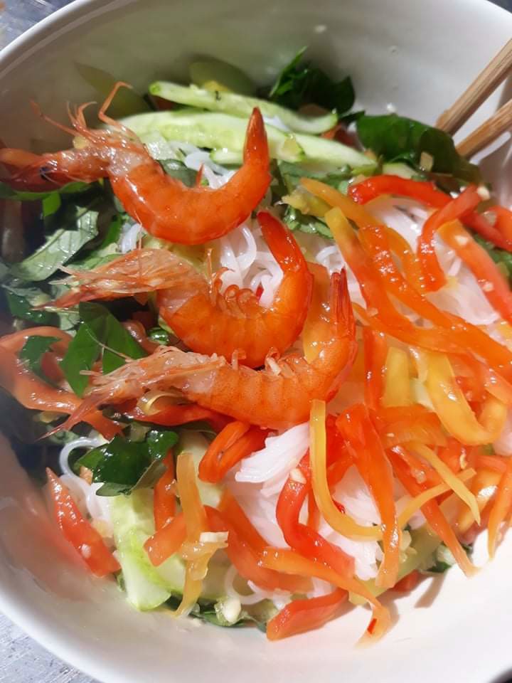 hũ 500gr mắm (tôm) tép trộn đu đủ.
