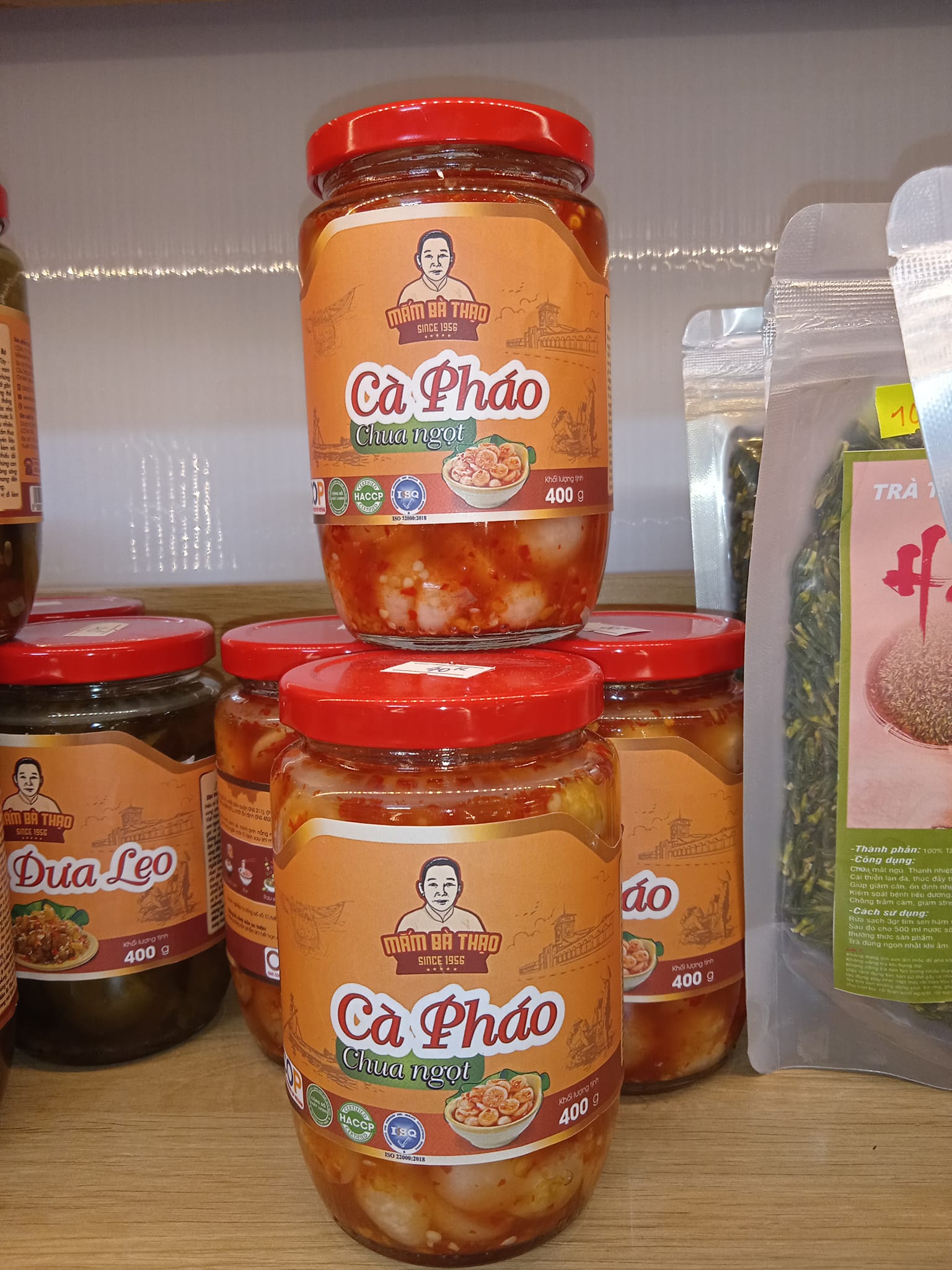 FreeShip-Cà pháo chua ngọt - Mắm Bà Thạo Long An (hũ 400g)