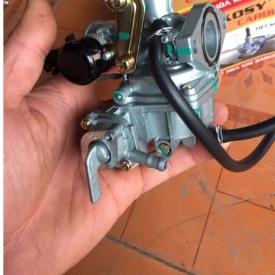 Chế hoà khí dream, wave 75km/1 lít xăng (KOP-15%)