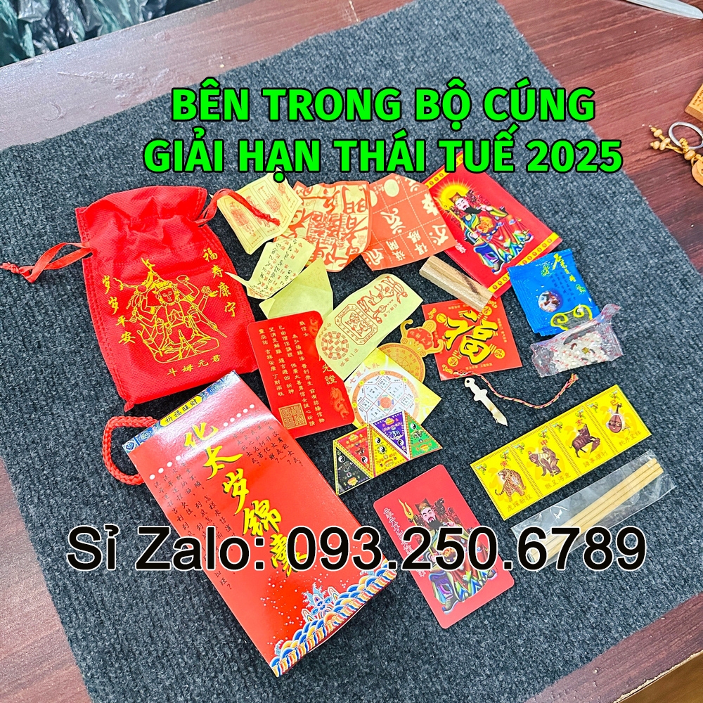 [HÓT 2025] BỘ CÚNG THÁI TUẾ 2025 (có kèm hướng dẫn)