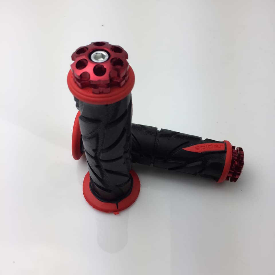 Cặp bao tay xe máy Spider gù nhôm gắn cho mọi loại xe