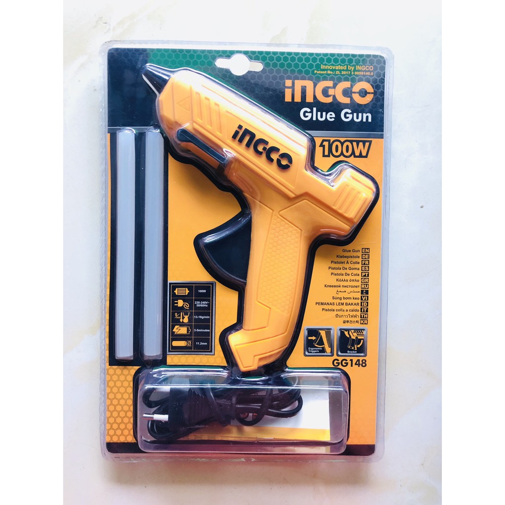 100W Dụng cụ bơm keo hiệu Ingco - GG148