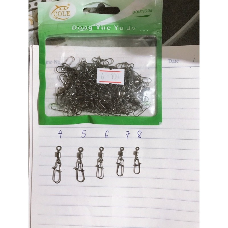 combo  15  khoá U lure -  khoá câu lure