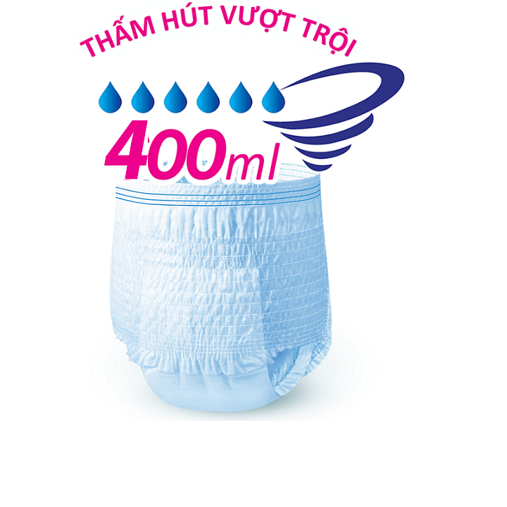Combo 4 bịch Tã quần SunMate size M9, size L8 (tã người lớn siêu mềm mại)