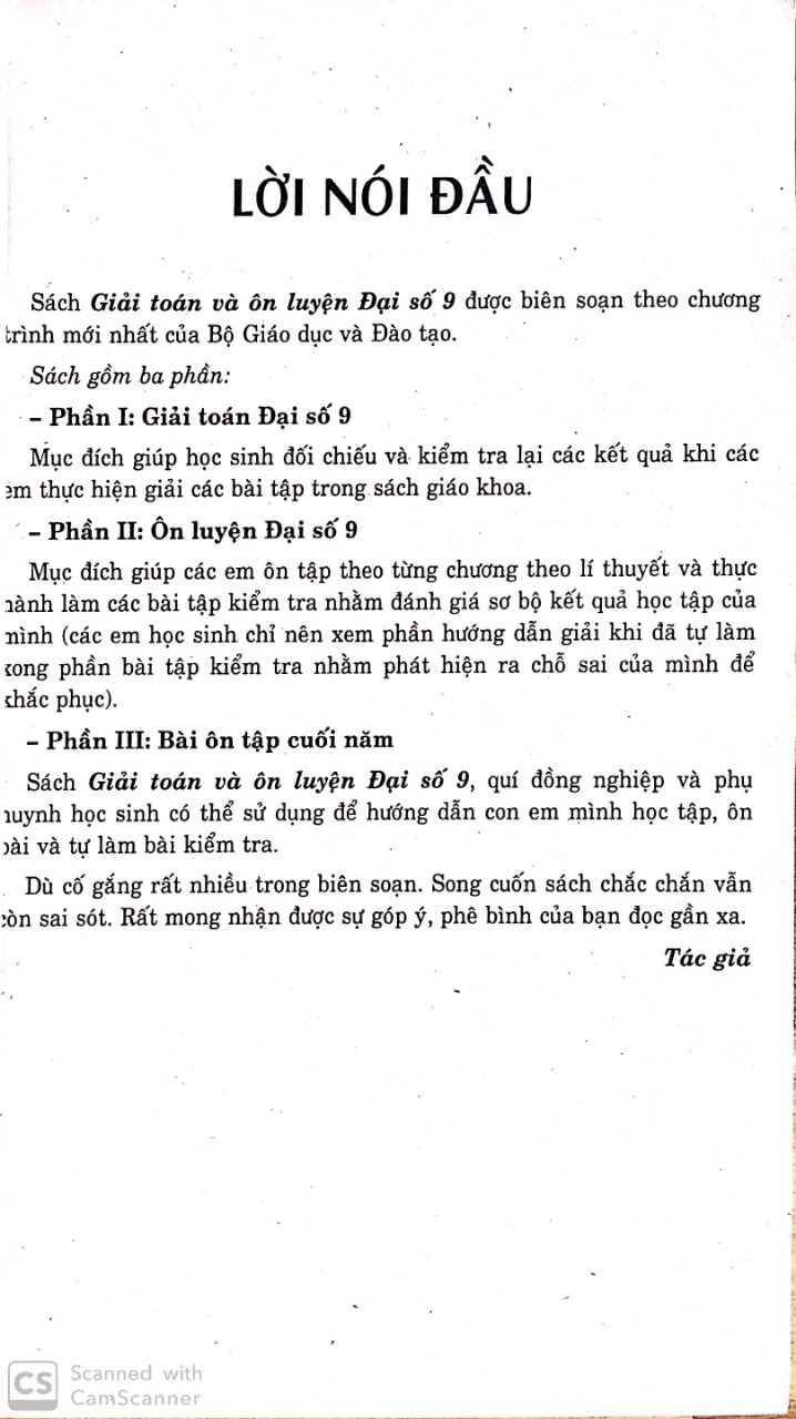 [HCM]Giải toán và ôn luyện đại 9
